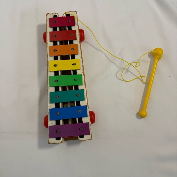 Other - Vintage Rainbow Fischer Price Putt a Tune Xylophone
